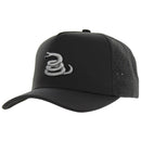 RATTLESNAKE MEATL PATCH LASER CUT SNAPBACK