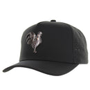 ROOSTER METAL PATCH LASER CUT SNAPBACK