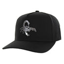 SCORPION METAL PATCH LASER CUT SNAPBACK