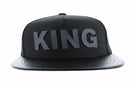 KING RUBBER PATCH PU VISOR SNAPBACK