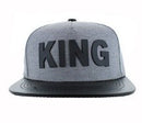 KING RUBBER PATCH PU VISOR SNAPBACK