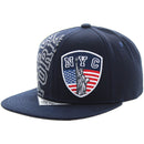 NEW YORK EMBROIDERY PATCH COTTON SNAPBACK