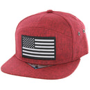 USA PATCH 7 PANEL SNAPBACK
