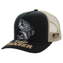 FISH EMBROIDERY PATCH TRUCKER
