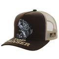 FISH EMBROIDERY PATCH TRUCKER