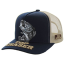 FISH EMBROIDERY PATCH TRUCKER