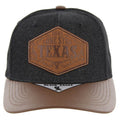 TEXAS PATCH PU VISOR DENIM SNAPBACK
