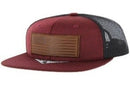 USA FLAG RUBBER PATCH TRUCKER
