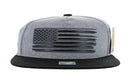 USA FLAG PRINTED PATCH SNAPBACK