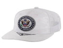 USA PATCH CURVED VISOR TRUCKER SNAPBACK