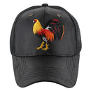 ROOSTER EMBROIDERY PATCH TRUCKER