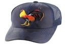 ROOSTER EMBROIDERY PATCH TRUCKER