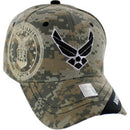 U.S. AIR FORCE LOGO MILITARY 6-PANEL CAP
