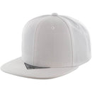 BLANK 6 PANEL ACRYLIC FLAT BILL SNAPBACK CAP