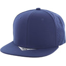 BLANK 6 PANEL HYDRO FLAT BILL SNAPBACK CAP