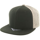 BLANK 6 PANEL HYDRO FLAT BILL SNAPBACK CAP