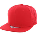 BLANK 6 PANEL HYDRO FLAT BILL SNAPBACK CAP