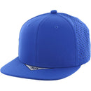 BLANK 6 PANEL HYDRO FLAT BILL SNAPBACK CAP