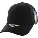 BLANK 6 PANEL POLYESTER SPAN FLEX CAP