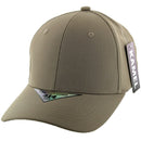 BLANK 6 PANEL POLYESTER SPAN FLEX CAP