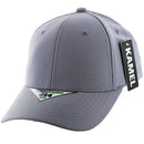 BLANK 6 PANEL POLYESTER SPAN FLEX CAP