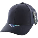 BLANK 6 PANEL POLYESTER SPAN FLEX CAP