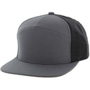 BLANK 7 PANEL HYDRO SNAPBACK CAP