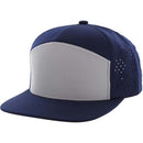 BLANK 7 PANEL HYDRO SNAPBACK CAP