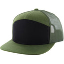 BLANK 7 PANEL MESH TRUCKER SNAPBACK CAP