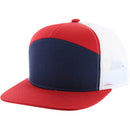 BLANK 7 PANEL MESH TRUCKER SNAPBACK CAP