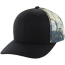 BLANK 6 PANEL MESH TRUCKER SNAPBACK BALL CAP