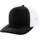 BLANK 6 PANEL MESH TRUCKER SNAPBACK BALL CAP