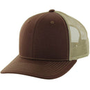 BLANK 6 PANEL MESH TRUCKER SNAPBACK BALL CAP