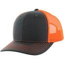 BLANK 6 PANEL MESH TRUCKER SNAPBACK BALL CAP