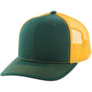 BLANK 6 PANEL MESH TRUCKER SNAPBACK BALL CAP