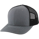 BLANK 6 PANEL MESH TRUCKER SNAPBACK BALL CAP