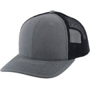 BLANK 6 PANEL MESH TRUCKER SNAPBACK BALL CAP