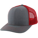 BLANK 6 PANEL MESH TRUCKER SNAPBACK BALL CAP