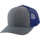 BLANK 6 PANEL MESH TRUCKER SNAPBACK BALL CAP