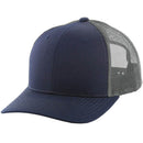 BLANK 6 PANEL MESH TRUCKER SNAPBACK BALL CAP