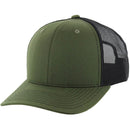 BLANK 6 PANEL MESH TRUCKER SNAPBACK BALL CAP