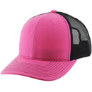BLANK 6 PANEL MESH TRUCKER SNAPBACK BALL CAP