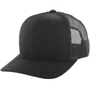 BLANK 6 PANEL MESH TRUCKER SNAPBACK BALL CAP