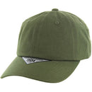 BLANK WASHED BUCKLE STRAP BALL CAP