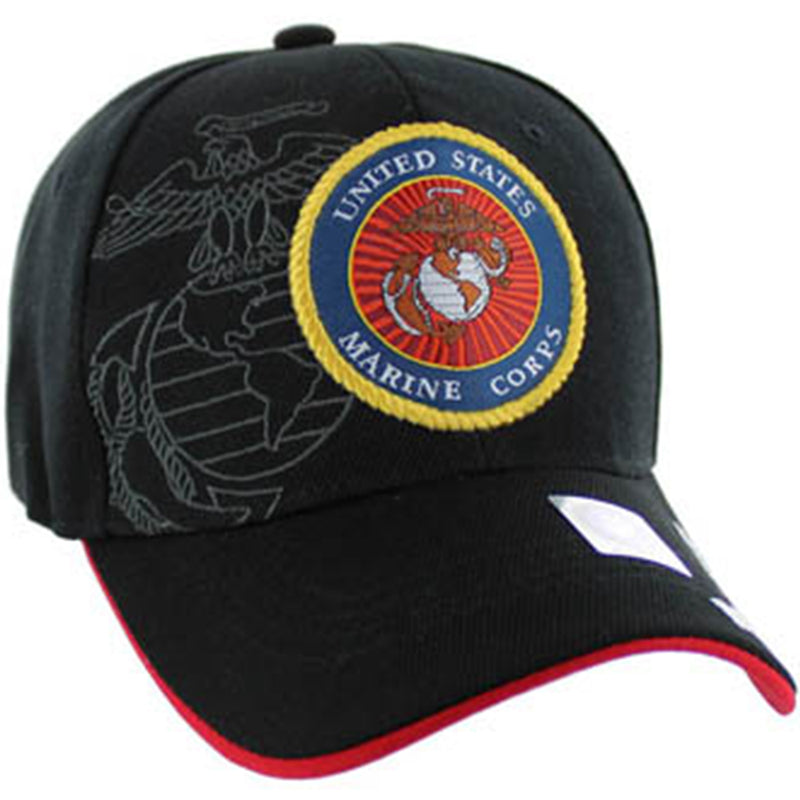 U.S. MARINES LOGO MILITARY 6-PANEL CAP
