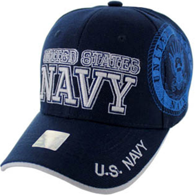 U.S. NAVY LOGO MILITARY 6-PANEL CAP