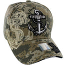 U.S. NAVY LOGO MILITARY 6-PANEL CAP