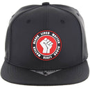 BLM PATCH DETAILING PU SNAPBACK CAP