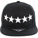 STAR PATCH DETAIL SNAPBACK CAP