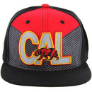 CAL PATCH DETAIL 6 PANEL VISOR SNAPBACK CAP